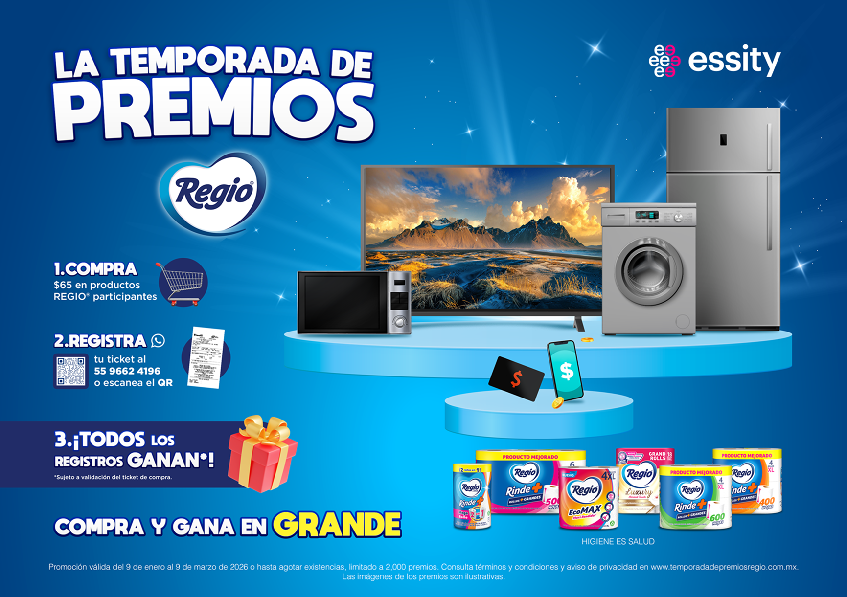 Essity Regio Temporada de Premios